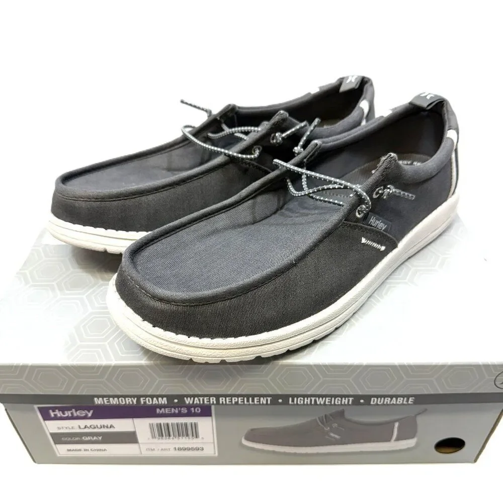 Hurley Laguna Gray Sneakers Men’s Size 10 | New